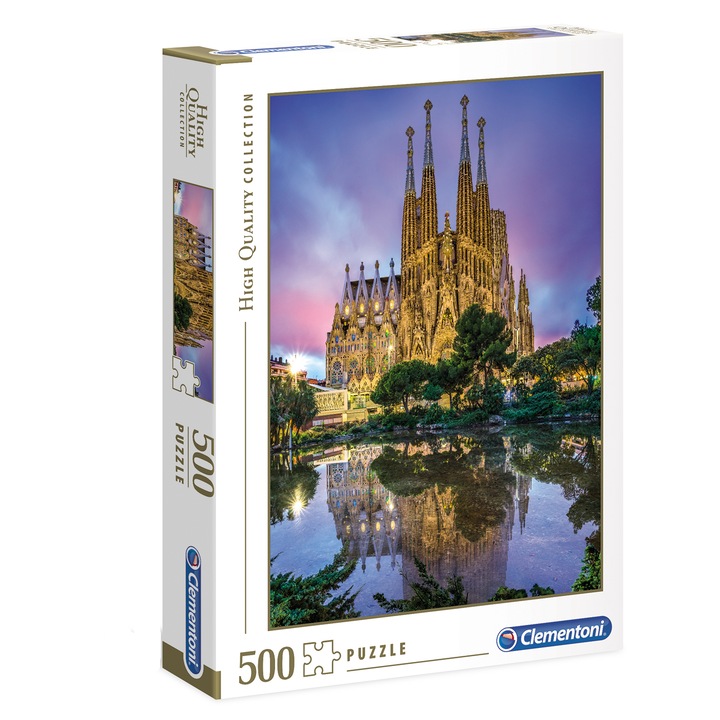 Puzzle Clementoni - Barcelona, 500 piese