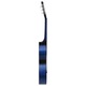 Chitara clasica din lemn masiv de tei cu husa pentru incepatori, vidaXL, 3/4 36", 99.5 x 36.5 cm, Albastru