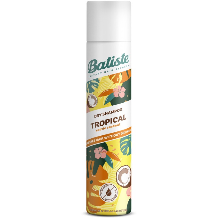Batiste Tropical száraz sampon, 200 ml