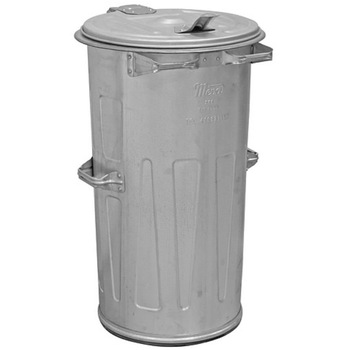 Cos de gunoi din tabla Strend Pro Kuka, cu capac, 110 L Cos de gunoi din tabla Strend Pro Kuka, cu capac, 110 L