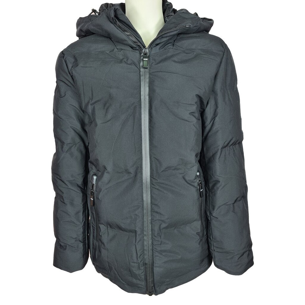 Geaca groasa baieti, Negru