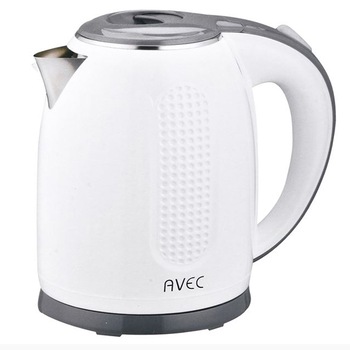 Fierbator electric AVEC, 1.7 l, 2000 W, Plastic, Alb Fierbator electric AVEC, 1.7 l, 2000 W, Plastic, Alb