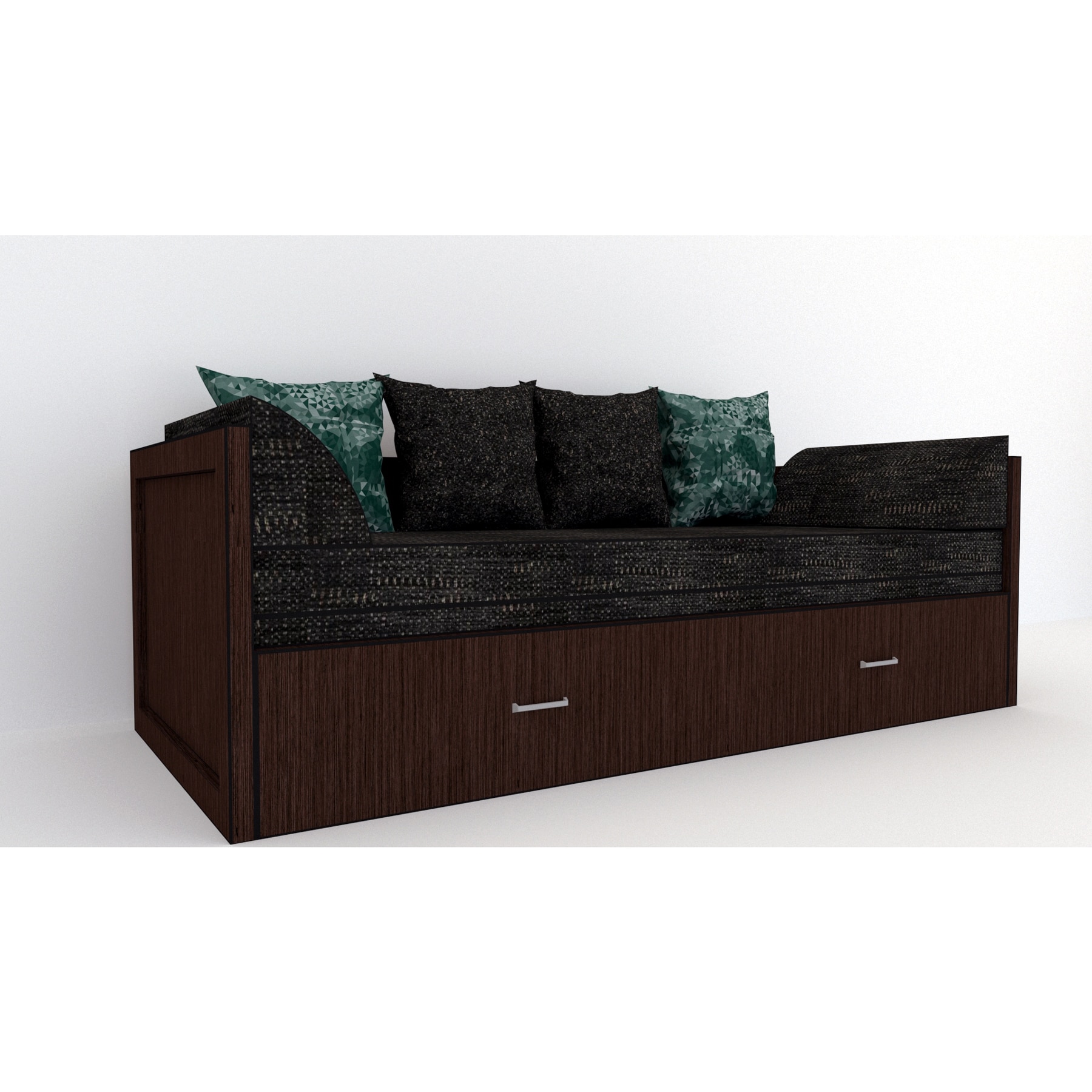 Canapea extensibila Genarom Costin Gen 121 / Decor 8548, 203 x 61 x 79.5 cm