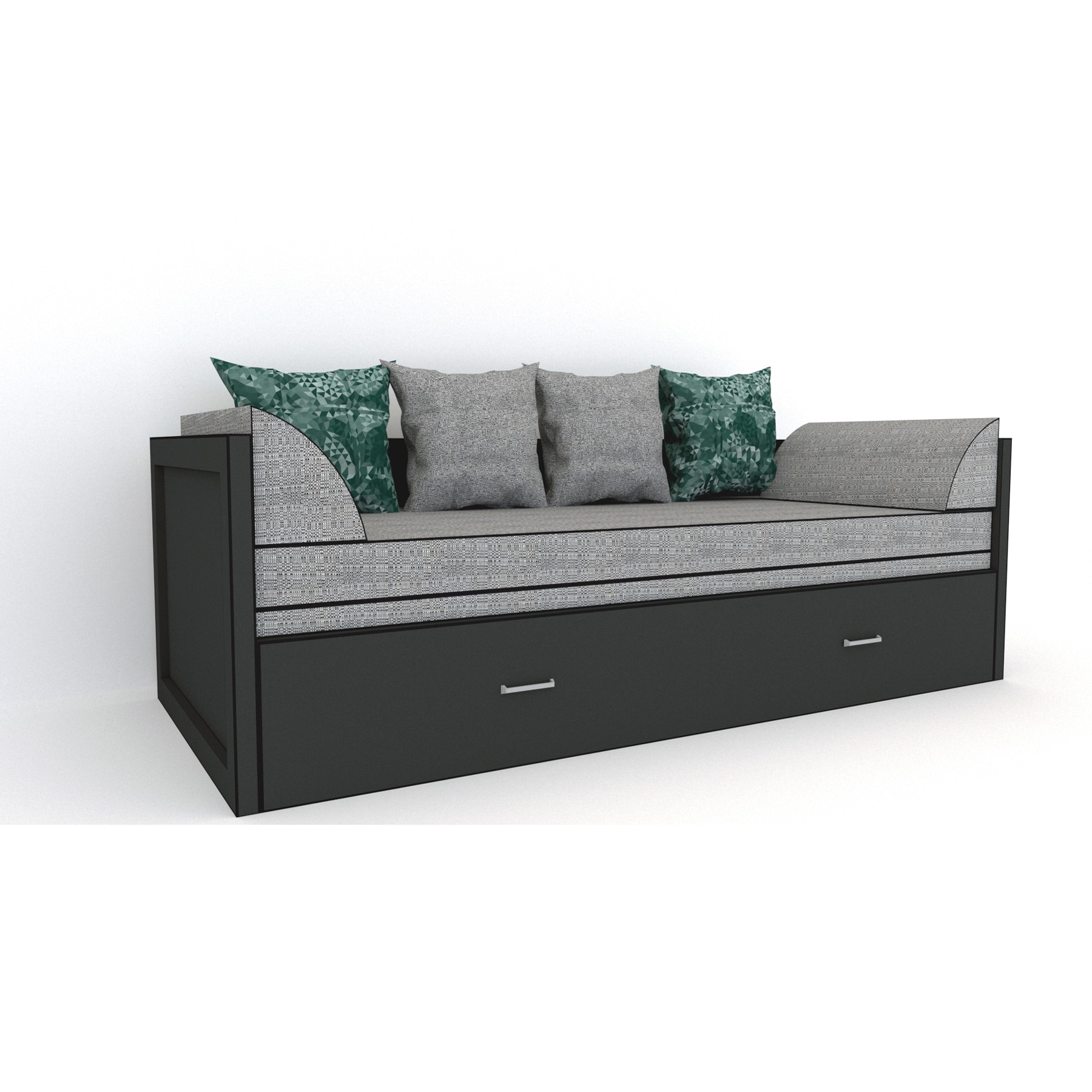 Canapea extensibila Genarom Costin Gen 20 / Decor 0164, 203 x 61 x 79.5 cm