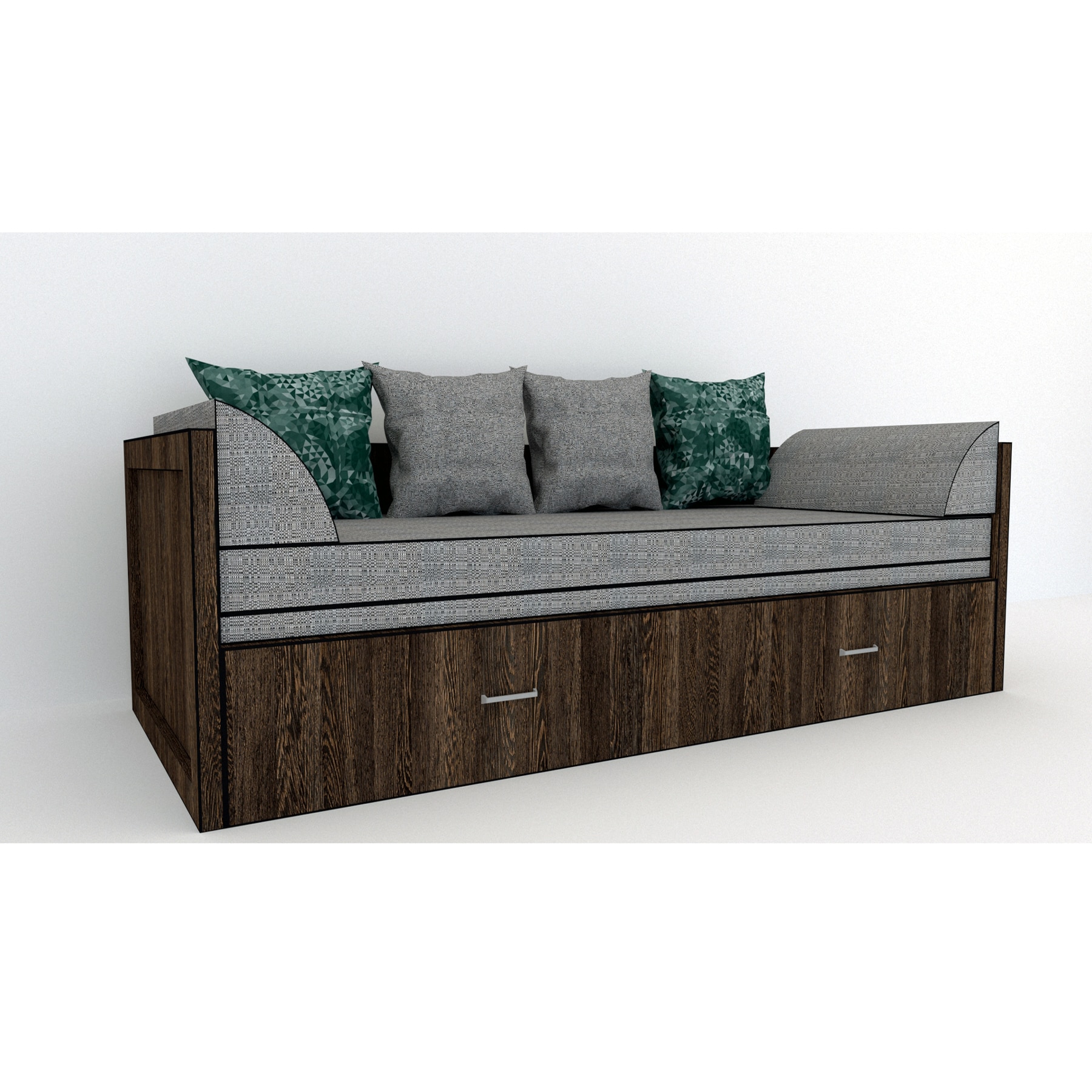 Canapea extensibila Genarom Costin Gen 20 / Decor 7648, 203 x 61 x 79.5 cm
