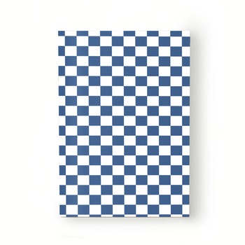 Caiet tip Agenda Heartwork cu muchie cusuta, Tabla sah albastru, Latime 140 mm x Inaltime 200 mm Caiet tip Agenda Heartwork cu muchie cusuta, Tabla sah albastru, Latime 140 mm x Inaltime 200 mm