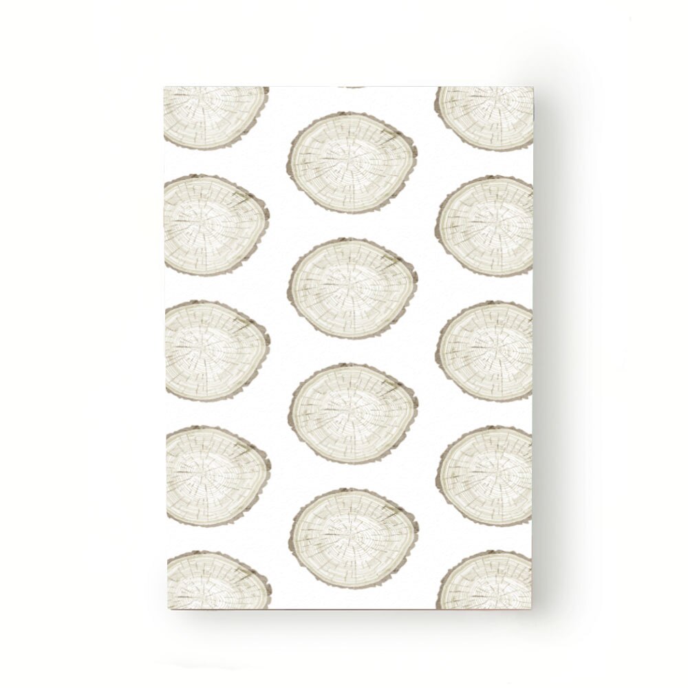 Caiet tip Agenda Heartwork cu muchie cusuta, Sectiune copac alb, Latime 140 mm x Inaltime 200 mm