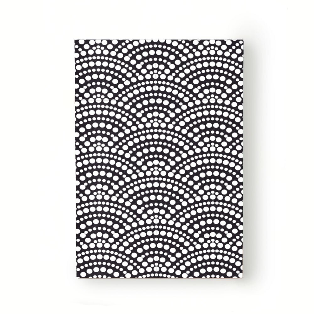 Caiet tip Agenda Heartwork cu muchie cusuta, Coroana puncte albe, Latime 140 mm x Inaltime 200 mm