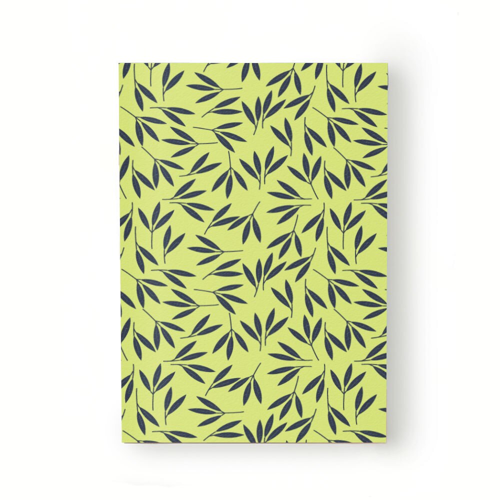 Caiet tip Agenda Heartwork cu muchie cusuta, Ramuri cu frunze alungite, Latime 140 mm x Inaltime 200 mm
