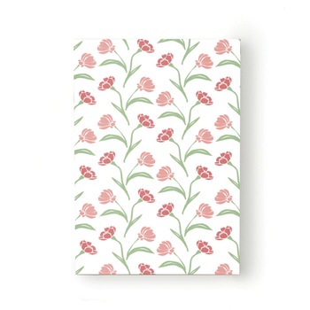 Caiet tip Agenda Heartwork cu muchie cusuta, Flori delicate rosii, Latime 140 mm x Inaltime 200 mm Caiet tip Agenda Heartwork cu muchie cusuta, Flori delicate rosii, Latime 140 mm x Inaltime 200 mm