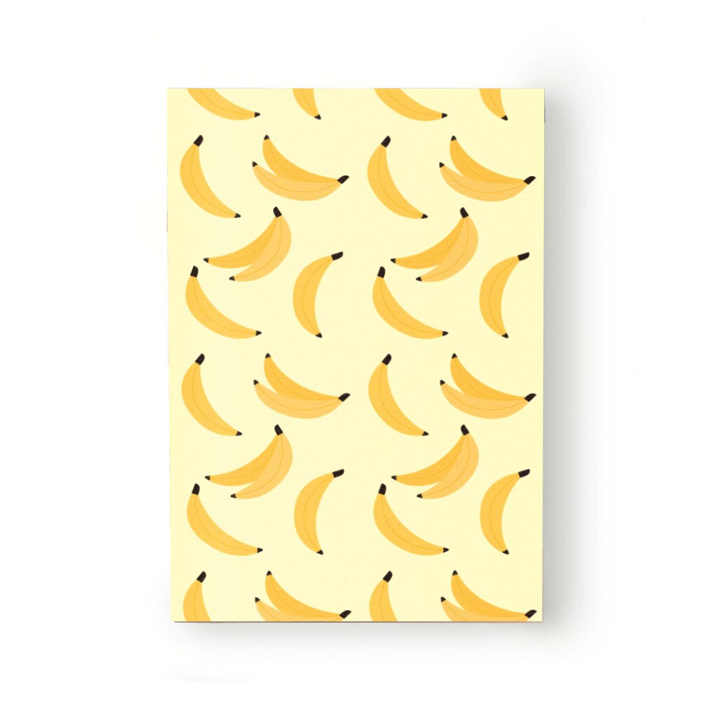 Caiet tip Agenda Heartwork cu muchie cusuta, Perechi banane, Latime 140 mm x Inaltime 200 mm