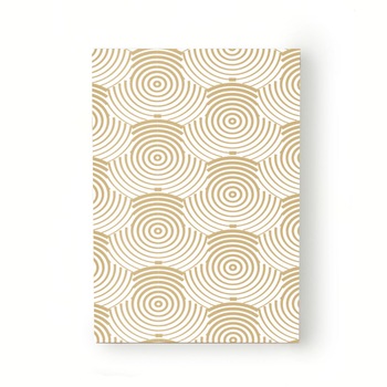 Caiet tip Agenda Heartwork cu muchie cusuta, Discuri aurii, Latime 140 mm x Inaltime 200 mm Caiet tip Agenda Heartwork cu muchie cusuta, Discuri aurii, Latime 140 mm x Inaltime 200 mm