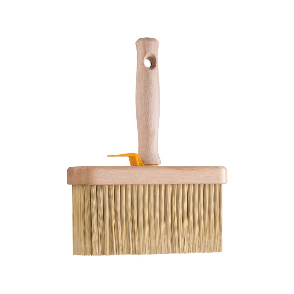 Bidinea pentru tavan, fir alb mix, maner din lemn, Hardy, 170x65mm