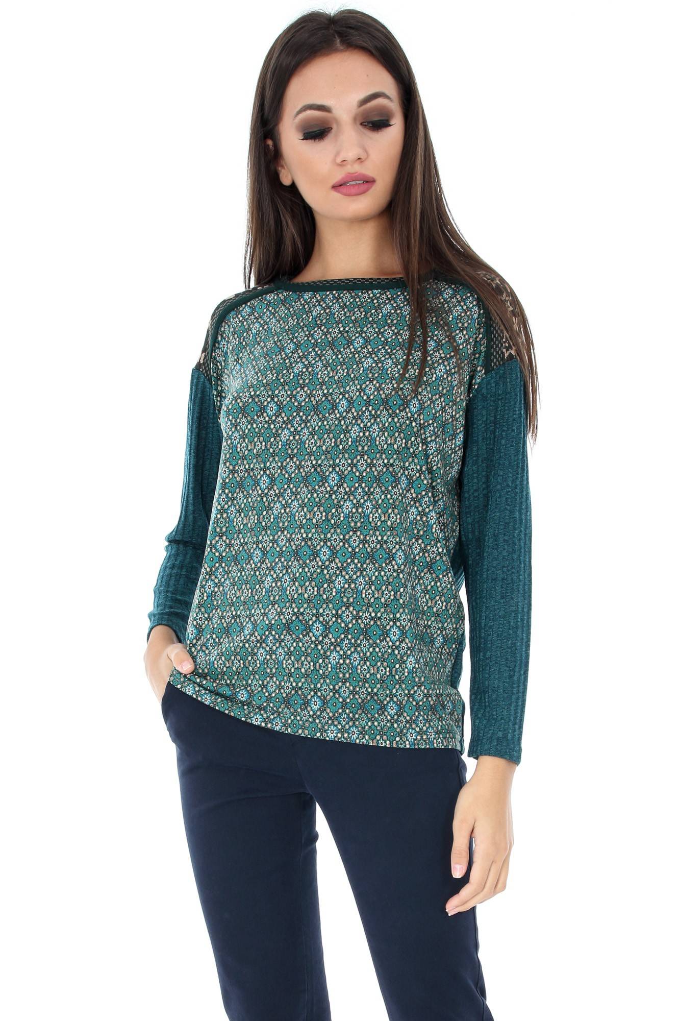 Bluza cu imprimeu - BR1541,