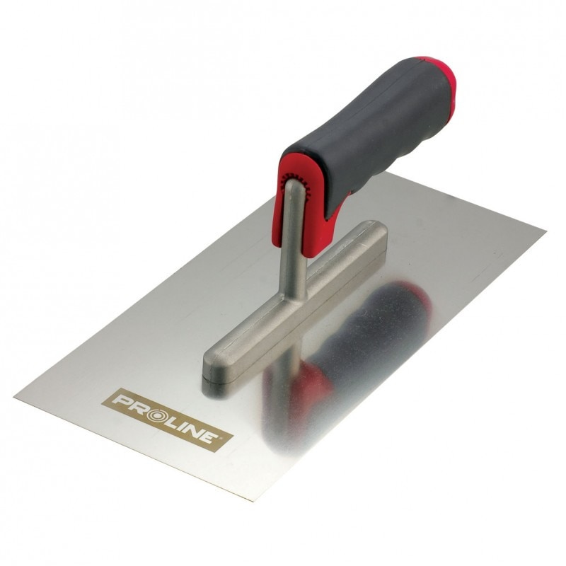 Gletiera inox cu maner gumat, Profi Tools, 270 x 130mm