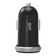 Incarcator auto 2 x USB, 2.1A, 10.5W, Silicon Power Boost Link, negru
