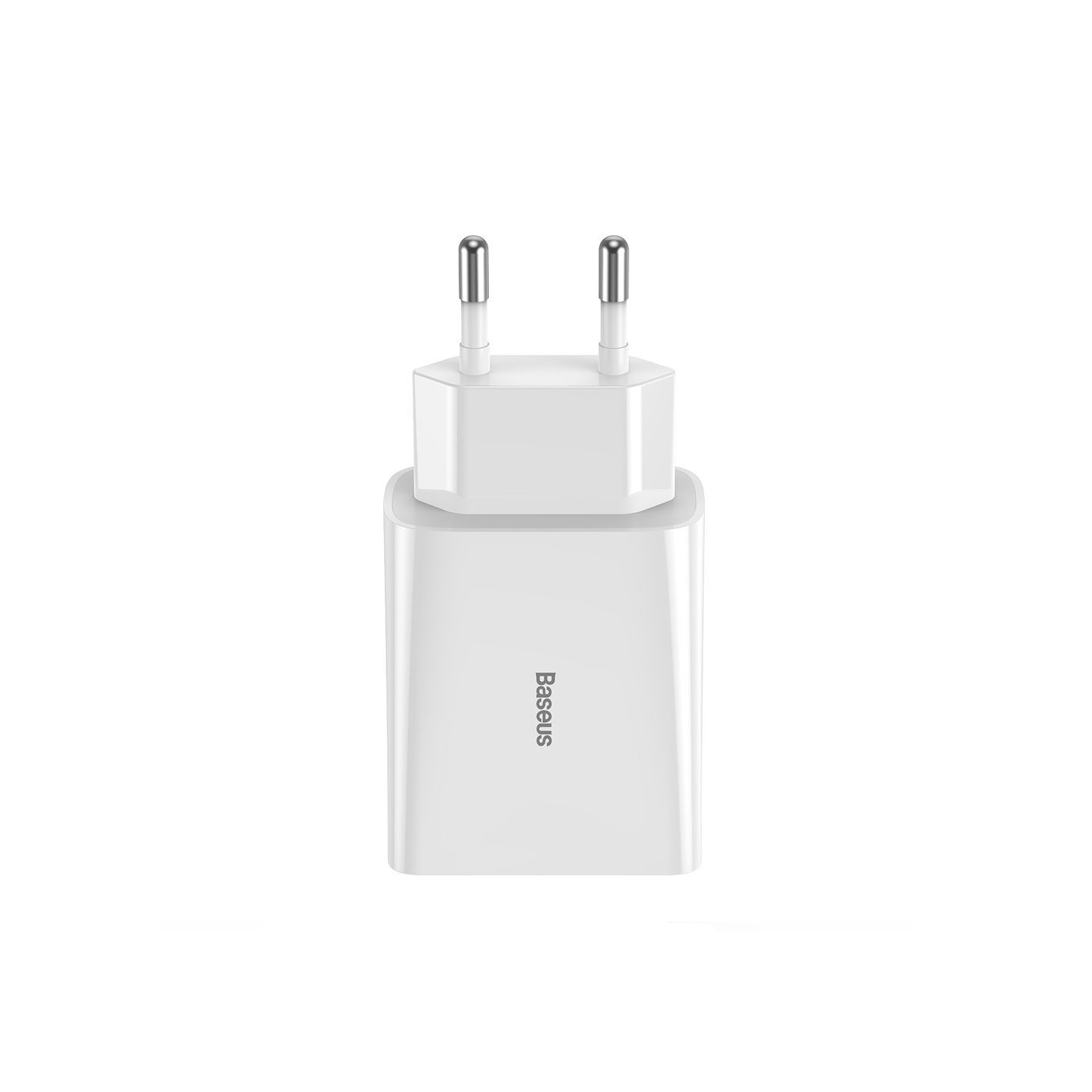 Adaptor Retea Baseus, Speed Mini, Quick Charge 18W, USB Type-C, Alb