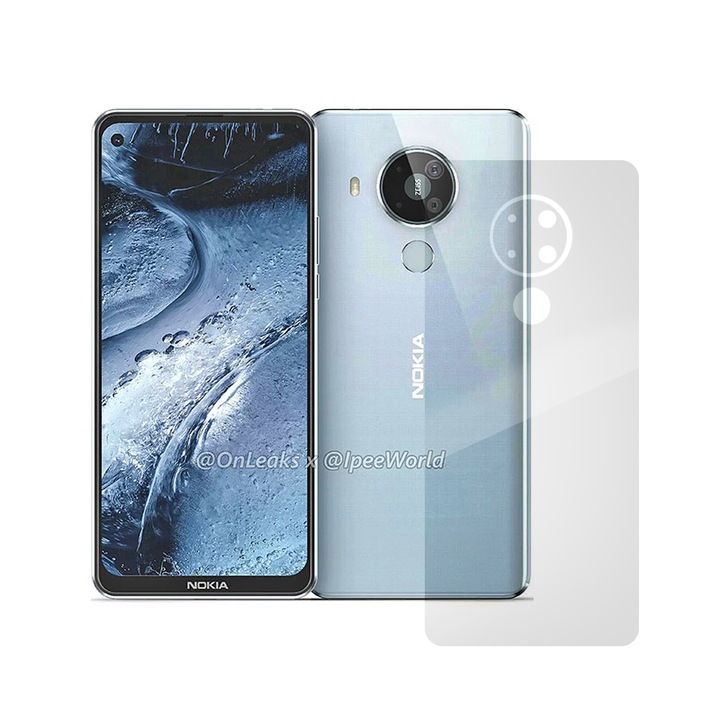 Гръбно фолио SILKASE за Nokia 9.3 PureView, защита на гърба, възобновяем силикон