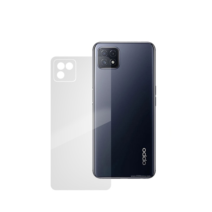 Folie spate SILKASE pentru Oppo A73, protectie spate, silicon regenerabil