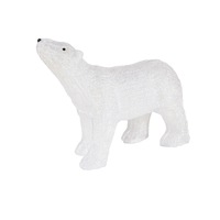 decoratiune de esterior cu lumini urs polar din acril 176 led-uri dimensiune produs 60cm 8 jocuri de lumini cablu de alimentare 3m cod produs rj-417 imagen 50_0_
0