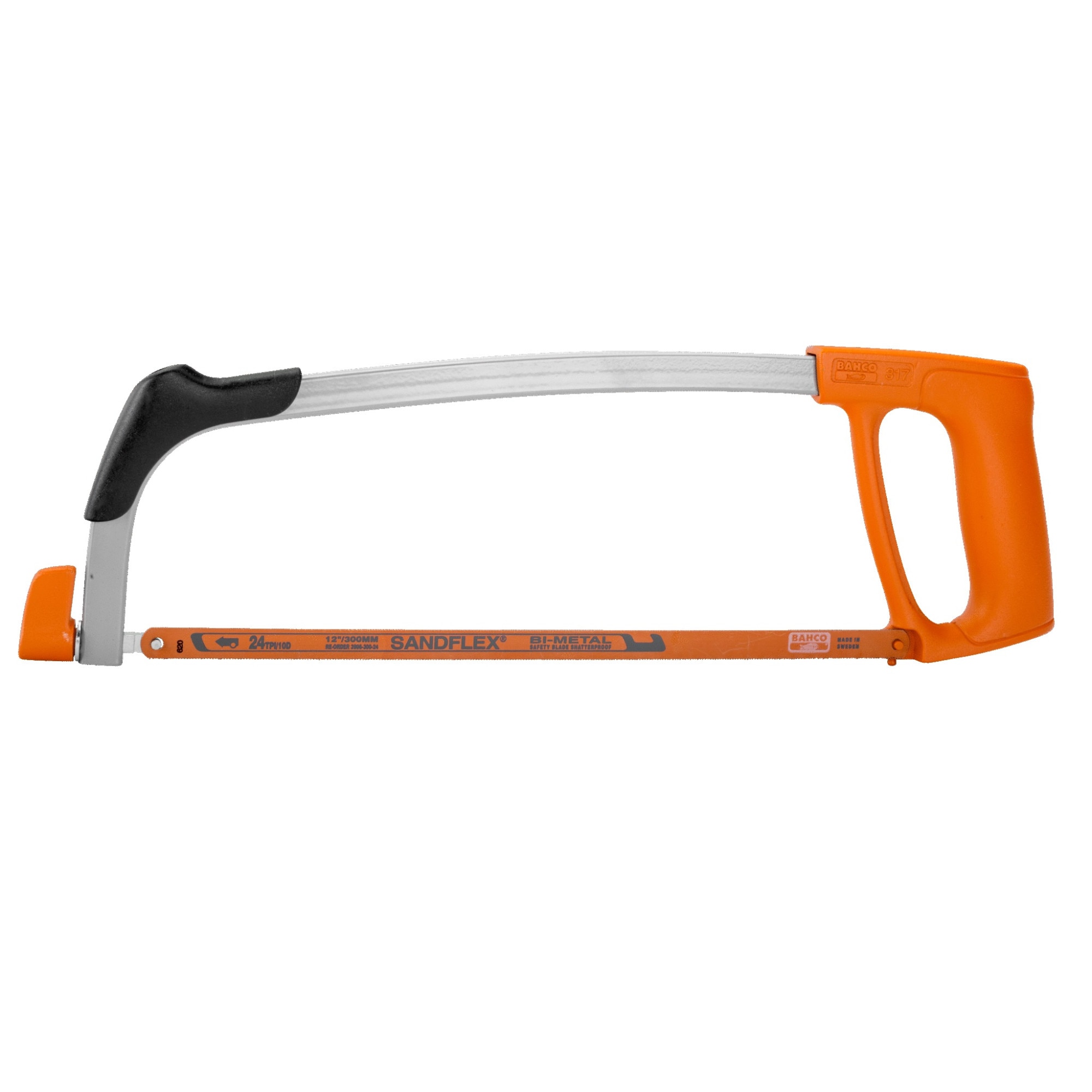 Rama fierastrau pentru metale, Bahco, bimetal, 300 mm