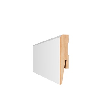 Plinta MDF Alba, Paint it, 100x15mm, bucata de 2400 mm, MP1001 Plinta MDF Alba, Paint it, 100x15mm, bucata de 2400 mm, MP1001