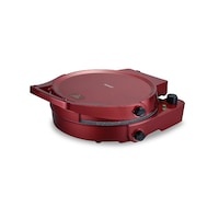 Mini cuptor pizza Sogo, 30 cm, Deschidere 180 °, Temporizator, 1800W, 180 ° C, Rosu