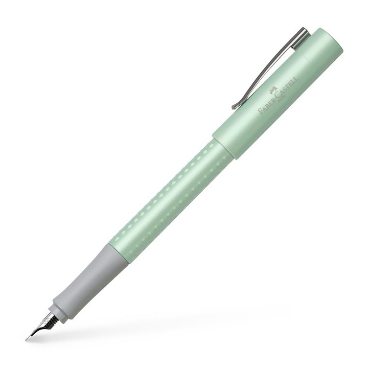 Stilou Grip 2011 Pearl Menta F Faber-castell