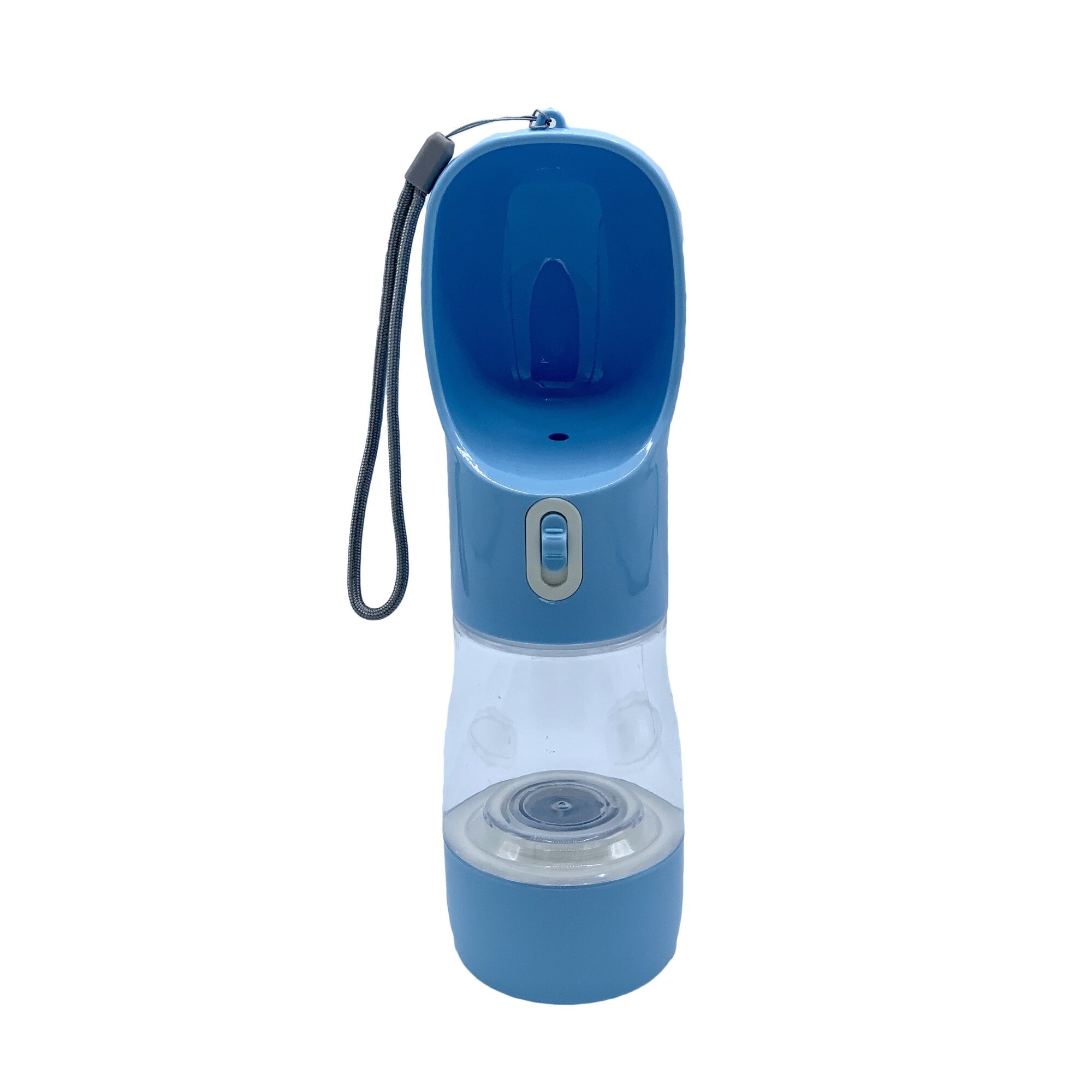 Recipient portabil de apa si hrana 550ml Albastru