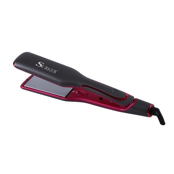 Placa pentru indreptat parul Surker SK-960, 5 trepte temperatura, alimentare la retea, placi ceramice, temperatura maxima 230 grade, putere 59 W, Negru/Roz Placa pentru indreptat parul Surker SK-960, 5 trepte temperatura, alimentare la retea, placi ceramice, temperatura maxima 230 grade, putere 59 W, Negru/Roz