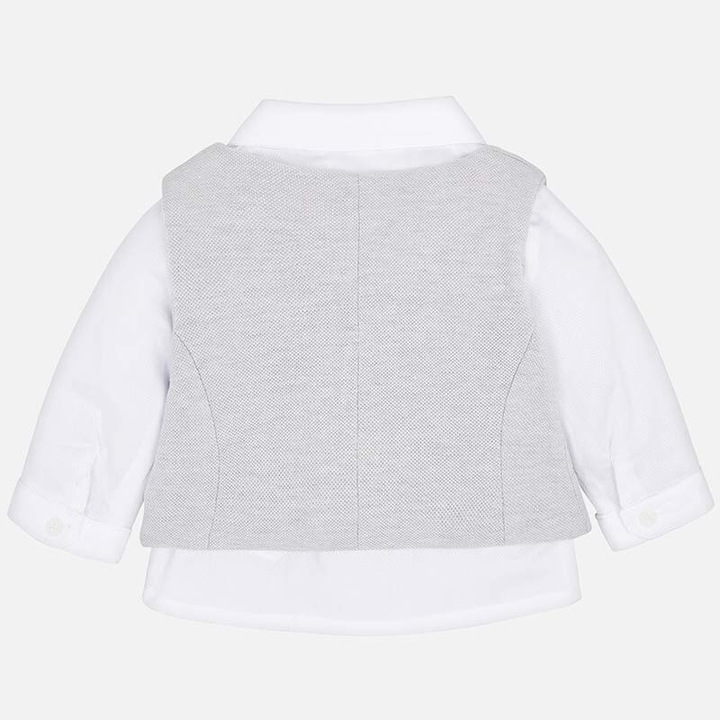 Camasa, Mayoral, baieti, gri 18 luni