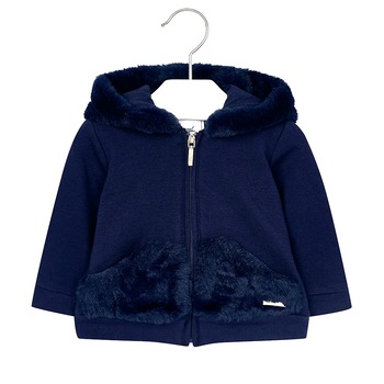 Hanorac, Mayoral, cu gluga, fetite, bleumarin, 2 ani Hanorac, Mayoral, cu gluga, fetite, bleumarin, 2 ani