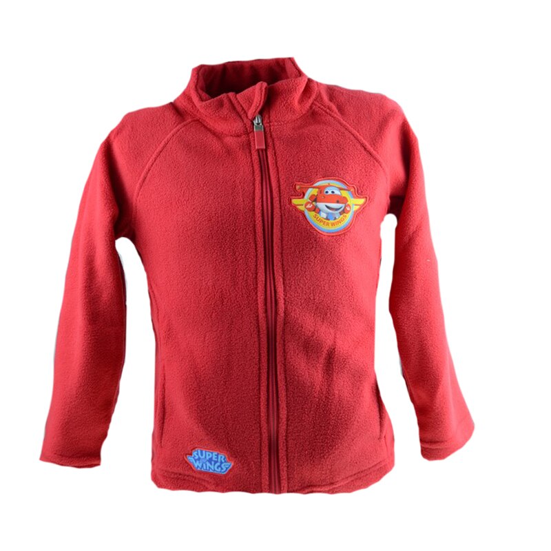 Hanorac cu maneca lunga pentru baieti Setino Super Wings 900-166, Rosu