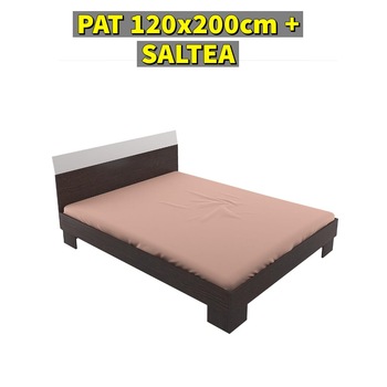 Pat Vegas 120x200cm + Saltea Pat Vegas 120x200cm + Saltea
