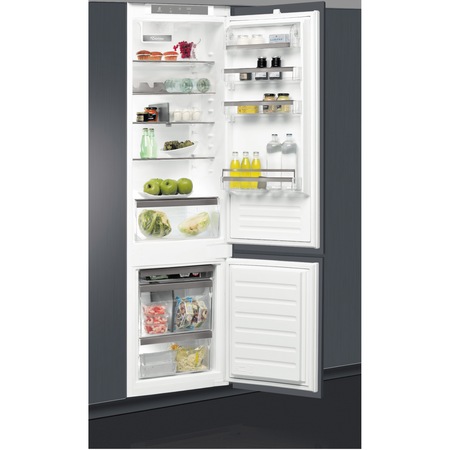 Хладилник с Фризер за вгражданеa Whirlpool ART98101, 306 л, Клас F, 6th Sense, H 193.5 см, Inox