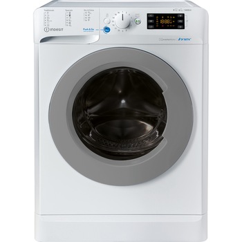 Masina de spalat rufe cu uscator Indesit BDE861483XWSEUN, 8 kg spalare, 6 kg uscare, 1400 rpm, Clasa C, Motor Inverter, Display Digital, Alb Masina de spalat rufe cu uscator Indesit BDE861483XWSEUN, 8 kg spalare, 6 kg uscare, 1400 rpm, Clasa C, Motor Inverter, Display Digital, Alb