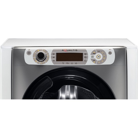 Masina de spalat rufe cu uscator Hotpoint AQD1172D697JEU/BN, 11 kg spalare, 7 kg uscare, 1551 RPM, Clasa D, Steam Refresh, Motor Inverter, Display LCD, Alb