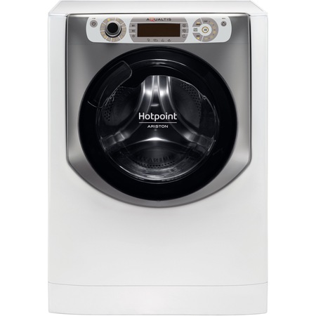 Masina de spalat rufe cu uscator Hotpoint AQD1172D697JEU/BN, 11 kg spalare, 7 kg uscare, 1551 RPM, Clasa D, Steam Refresh, Motor Inverter, Display LCD, Alb