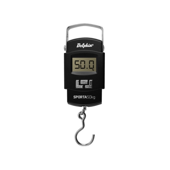 Cantar digital Delphin SPORTA, maxim 50 kg, precizia 5 g