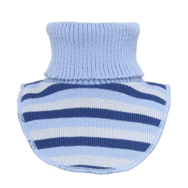 Fular culoare bleu, model Faun, marime 44-50 cm, varsta 1-5 ani