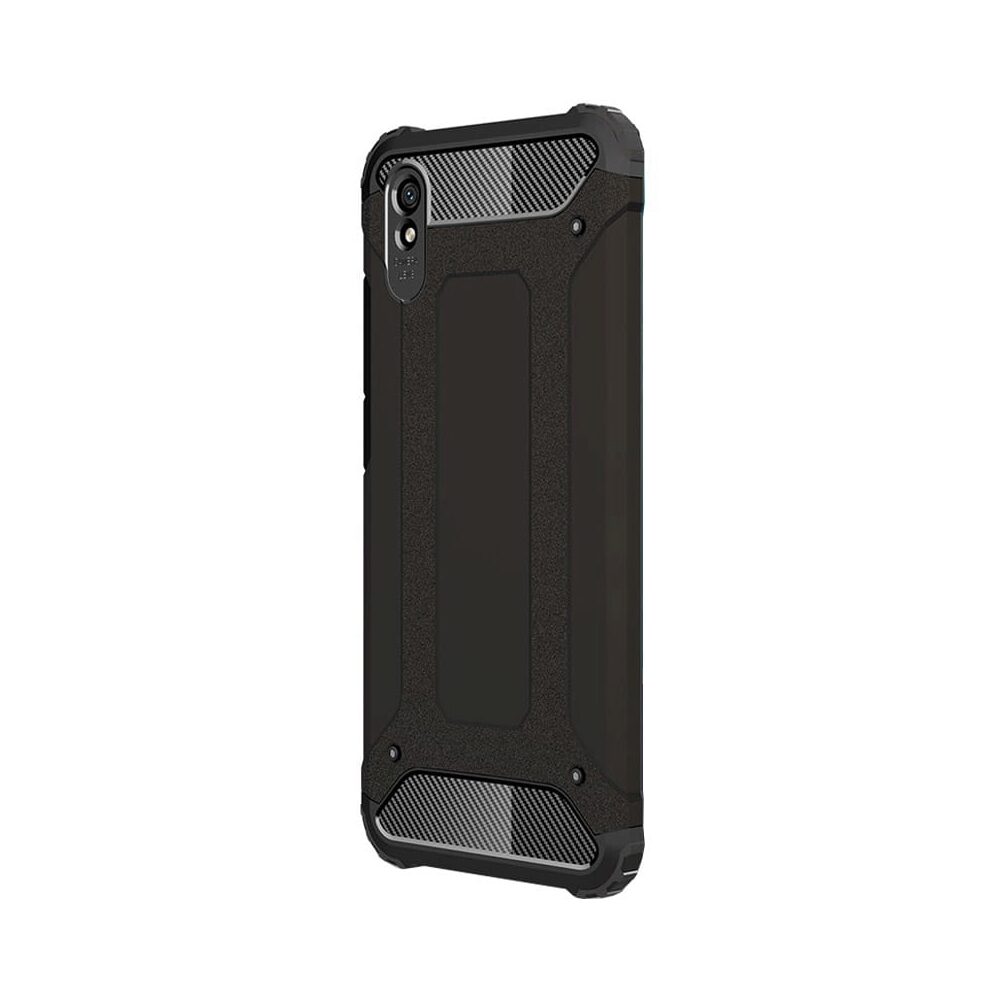 Husa Antisoc Forcell Armour pentru Xiaomi Redmi 9A/9AT, Negru