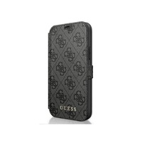 husa premium originala guess tip carte iphone 12 mini colectia charm  gri - guflbksp12s4gg imagen 6_0_
0