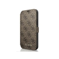 husa premium originala guess tip carte iphone 12 mini colectia charm  maro -guflbksp12s4gb imagen 2_0_
0