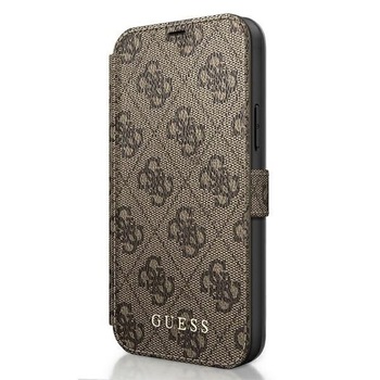 Husa Book Guess pentru iPhone 12/12 Pro Brown Husa Book Guess pentru iPhone 12/12 Pro Brown