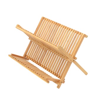 Uscator vase, bambus, pliabil, 42x35x38 cm, Excellent Houseware Uscator vase, bambus, pliabil, 42x35x38 cm, Excellent Houseware