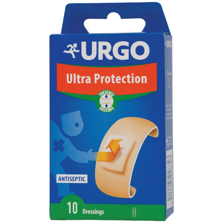 Plasturi Ultraprotectie Urgo, 10 bucati