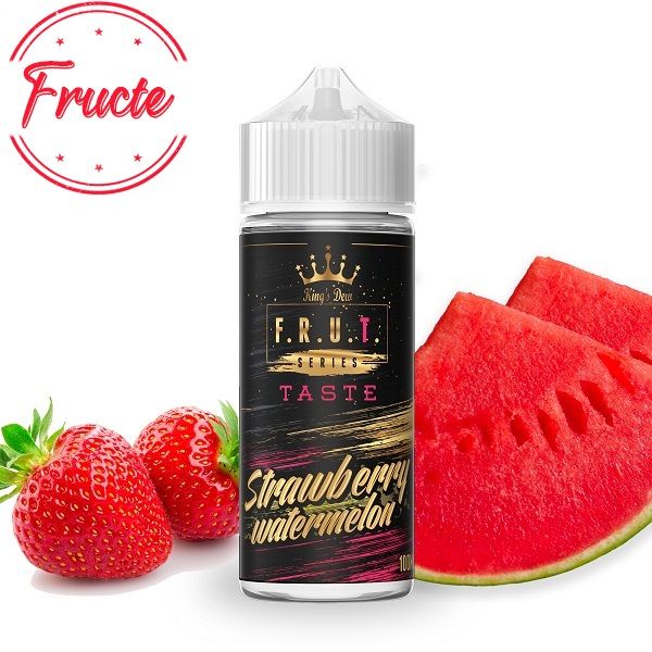 Lichid King’s Dew FRUT - Strawberry Watermelon ,100ml ,0mg/ml