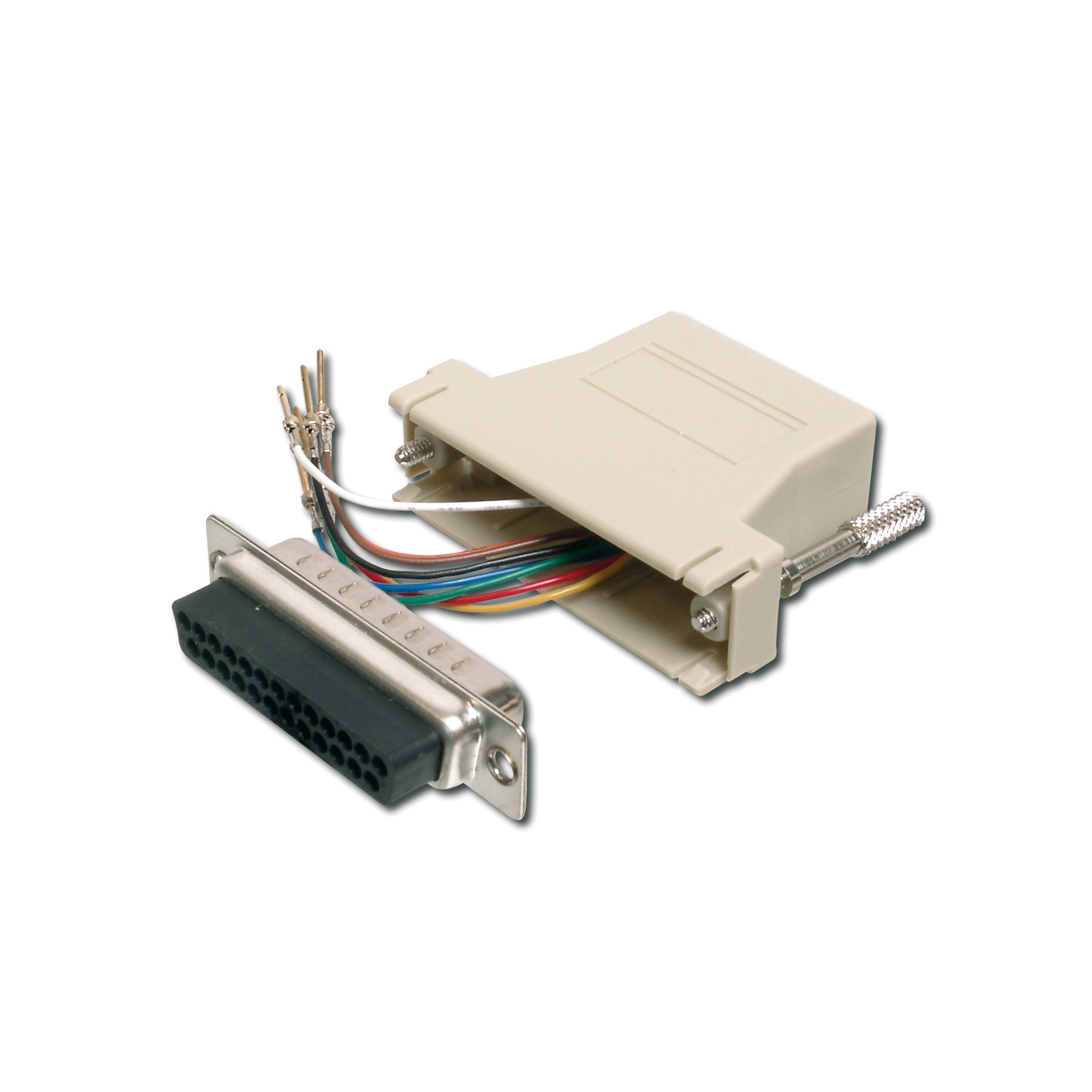Adaptor db25 tata-8p8c(RJ45) mama RS232