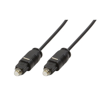 Cablu optic Toslink - Toslink, 7.5m 2.4mm Logilink S/PDIF Cablu optic Toslink - Toslink, 7.5m 2.4mm Logilink S/PDIF