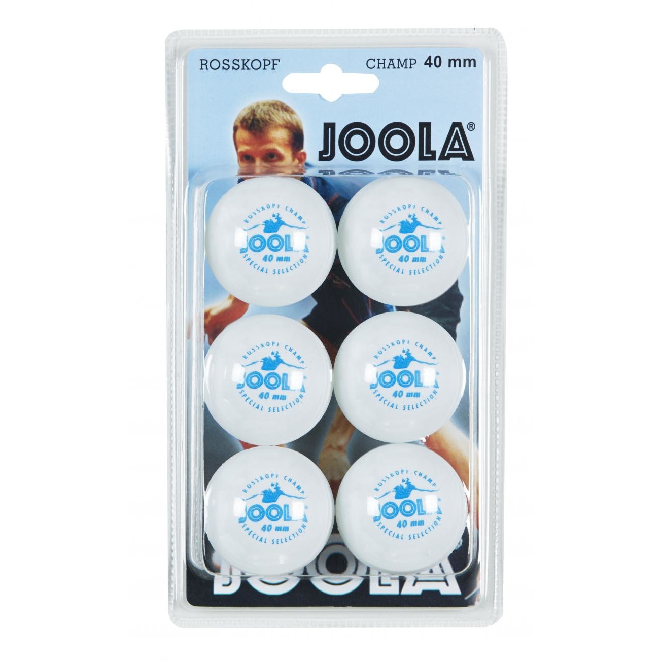 Set mingi Joola Rossi Champ 6 bucati, Alb